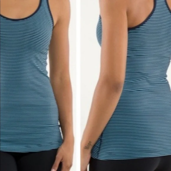 Lululemon Cool Racerback Tank-Size 6 - Picture 2 of 8